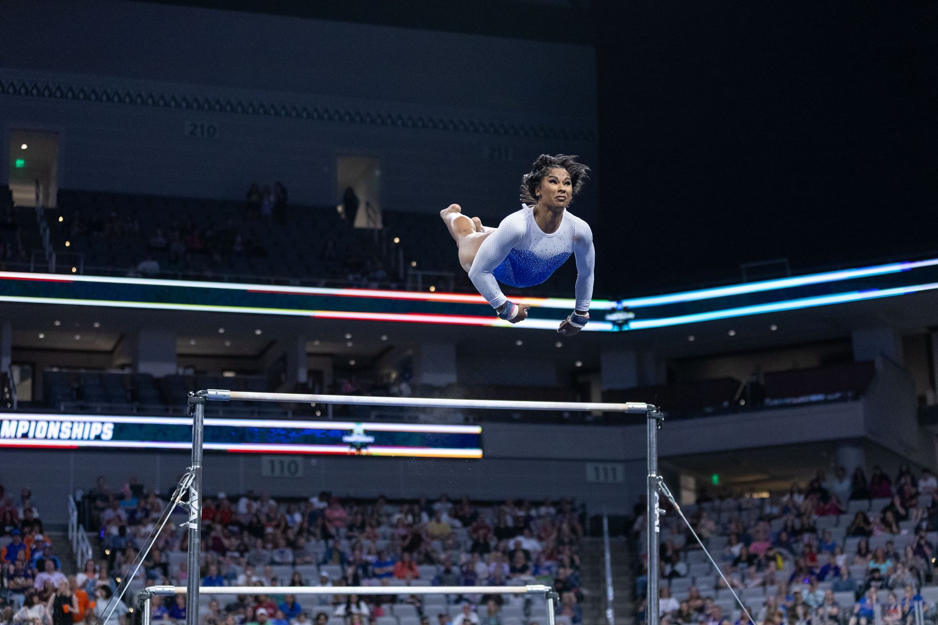 Chiles at the 2025 NCAA Women's Gymnastics Championships - (Source: Getty)